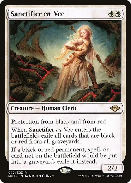 Sanctifier en-Vec, Magic card MH2 27 — Modern Horizons 2 set