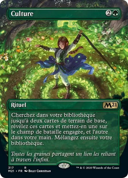 Culture, carte Magic M21 317 — extension Core Set 2021