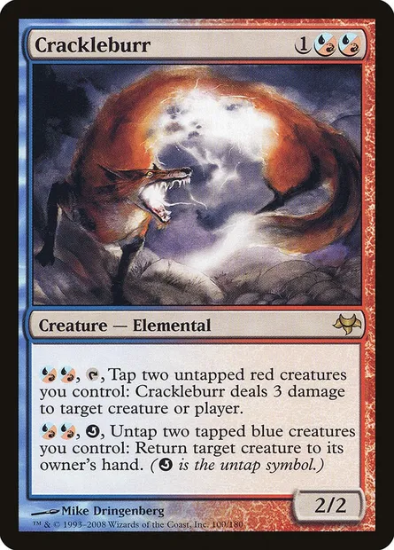 Crackleburr, Magic card EVE 100 — Eventide set