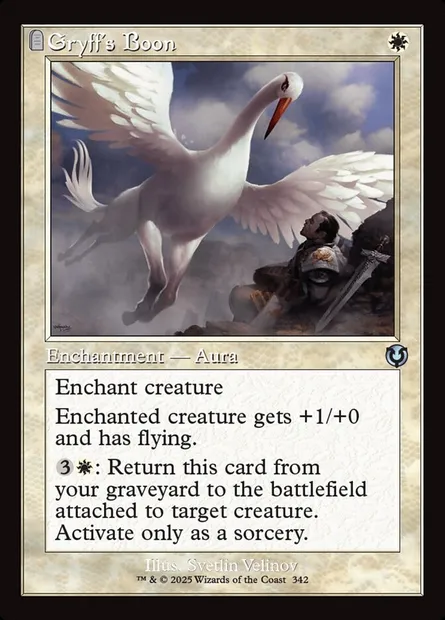 Gryff's Boon, Magic card INR 342 — Innistrad Remastered set