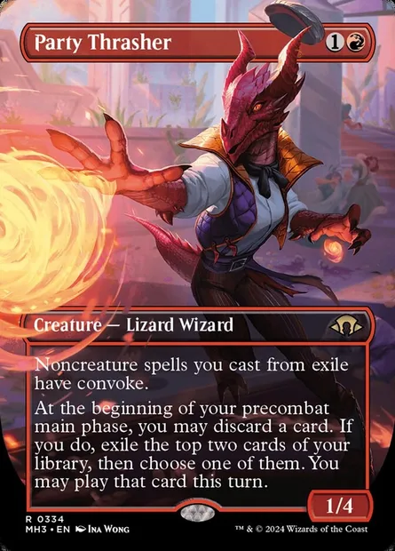 Party Thrasher, Magic card MH3 334 — Modern Horizons 3 set