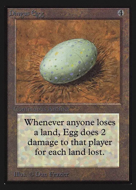 Dingus Egg, Magic card CEI 242 — Intl. Collectors' Edition set