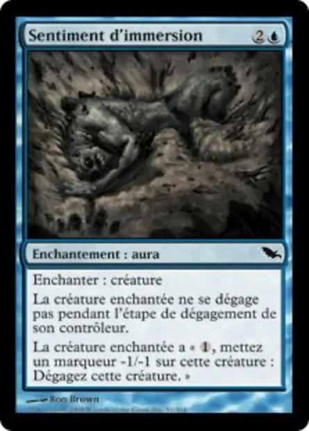 Sentiment d'immersion, carte Magic SHM 51 — extension Sombrelande