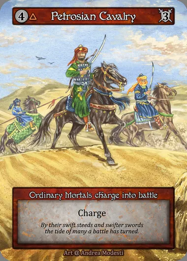 Petrosian Cavalry, carte Sorcery ALP 119 — extension Alpha