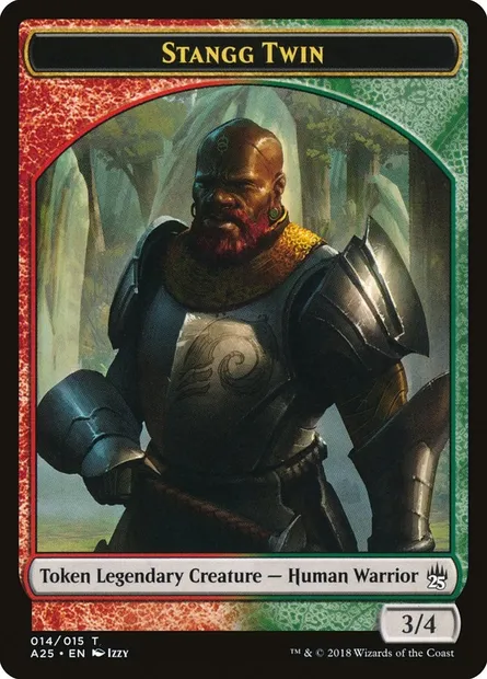 Stangg Twin, Magic card TA25 14 — Masters 25 Tokens set