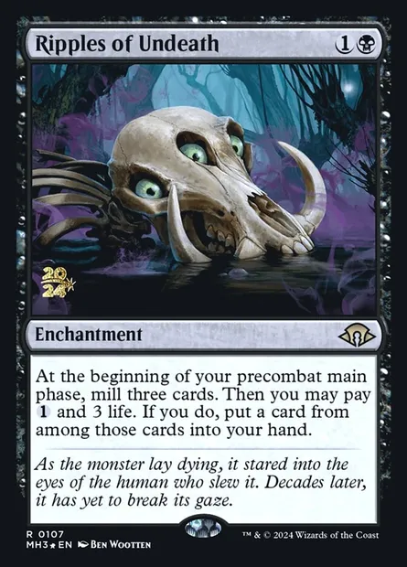 Ripples of Undeath, Magic card PMH3 107s — Modern Horizons 3 Promos set