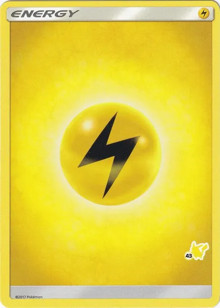 Lightning Energy, Pokémon card BA20 43p — Battle Academy 2020 set