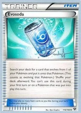 Evosoda, Pokémon card WCD14 116 — World Championship Decks 2014 set