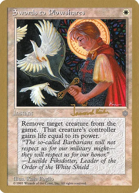 Retour au pays, carte Magic WC97 jk54 — extension World Championship Decks 1997