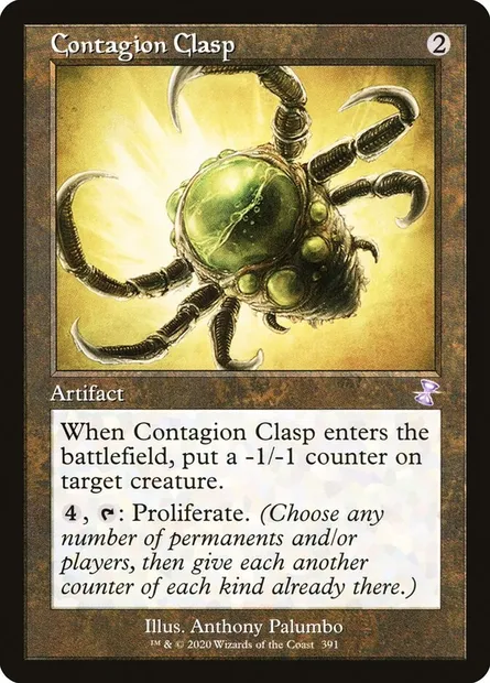 Contagion Clasp, Magic card TSR 391 — Time Spiral Remastered set