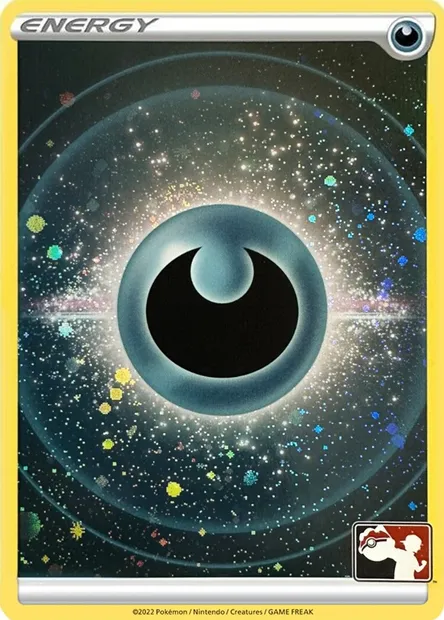 Énergie Obscurité, carte Pokémon PPS ct258913 — extension Play! Pokémon Prize Pack Series