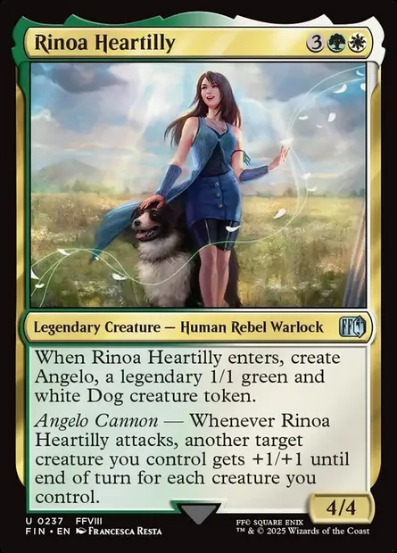 Rinoa Heartilly, Magic card FIN 237 — Final Fantasy set
