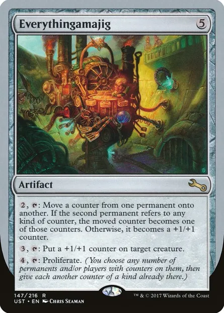 Everythingamajig, Magic card UST 147a — Unstable set
