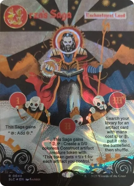Épopée d'Urza, carte Magic SLC 48 — extension Secret Lair Countdown