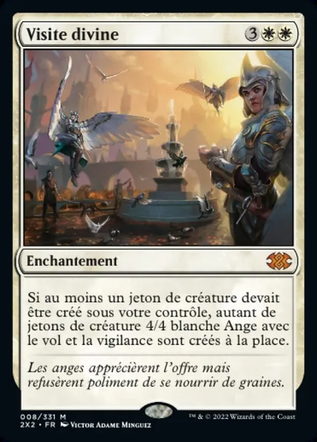 Visite divine, carte Magic 2X2 8 — extension Double Masters 2022