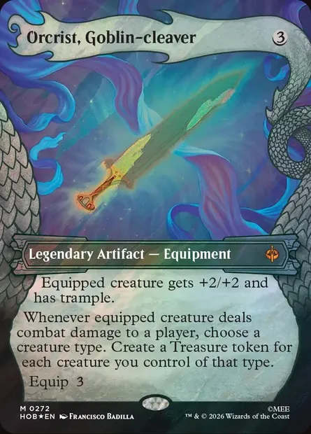 Orcrist, Goblin-cleaver, Magic card HOB 272 — The Hobbit set