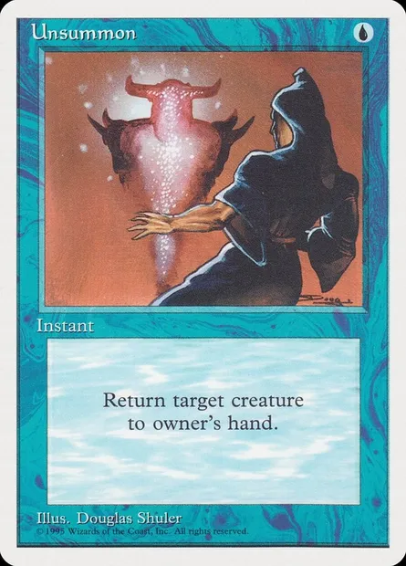 Unsummon, Magic card RQS 13 — Rivals Quick Start Set set