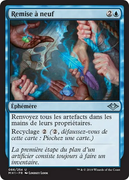 Remise à neuf, carte Magic MH1 66 — extension Horizons du Modern