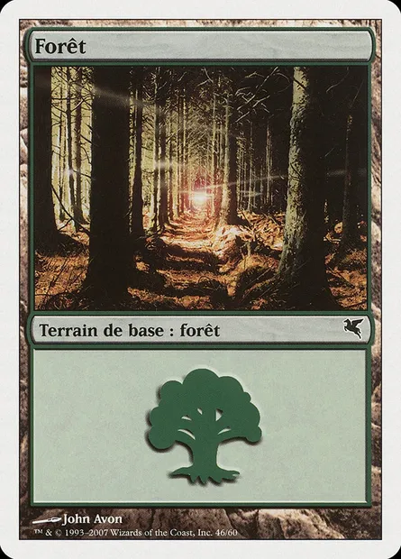 Forest, Magic card PSAL I46 — Salvat 2005 set