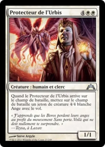 Protecteur de l'Urbis, carte Magic GTC 27 — extension Insurrection