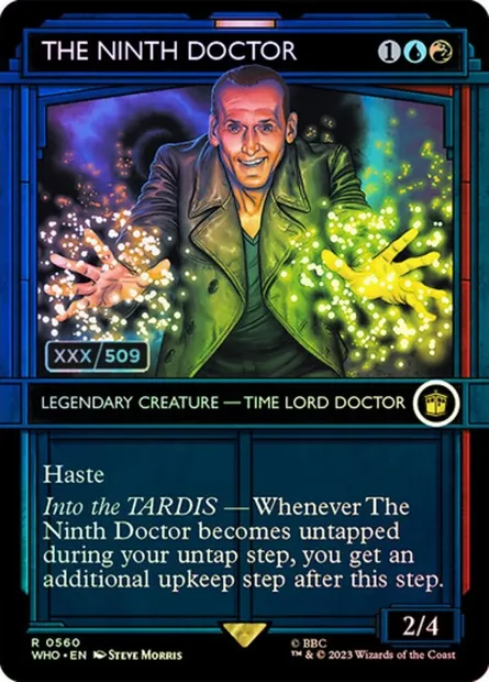 The Ninth Doctor, Magic card WHO 560z — Doctor Who set