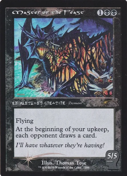 Master of the Feast, Magic card SLD 7106 — Secret Lair Drop set