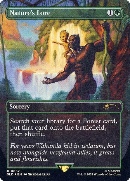 Nature's Lore, Magic card SLD 867 — Secret Lair Drop set