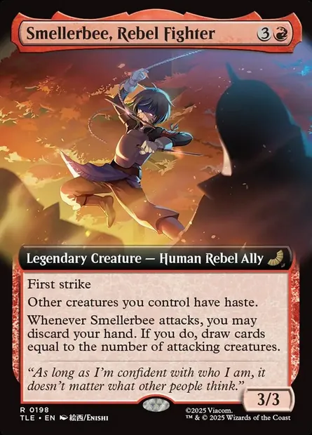 Smellerbee, Rebel Fighter, Magic card TLE 198 — Avatar: The Last Airbender Eternal set