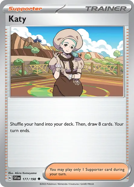 Katy, Pokémon card SVI 177 — Scarlet & Violet set