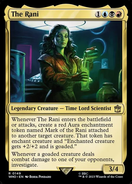 The Rani, Magic card WHO 149 — Doctor Who set