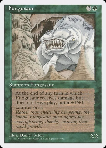 Fongosaure, carte Magic 4ED 246 — extension Quatrième Edition
