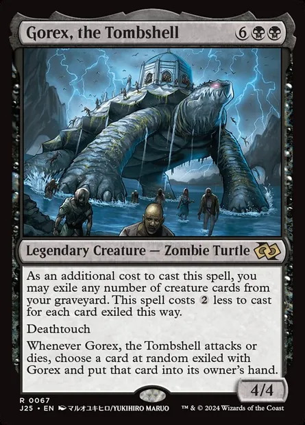 Gorex, the Tombshell, Magic card J25 67 — Foundations Jumpstart set