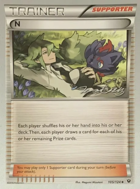 N, Pokémon card WCD16 105-2 — World Championship Decks 2016 set
