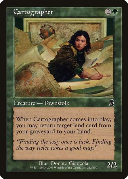 Cartographe, carte Magic ODY 232 — extension Odyssée