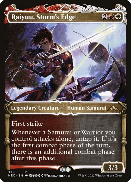 Raiyuu, Storm's Edge, Magic card NEO 329 — Kamigawa: Neon Dynasty set