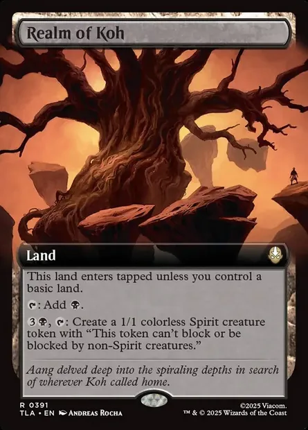 Realm of Koh, Magic card TLA 391 — Avatar: The Last Airbender set