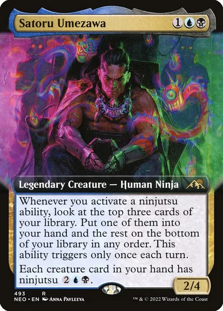 Satoru Umezawa, Magic card NEO 493 — Kamigawa: Neon Dynasty set