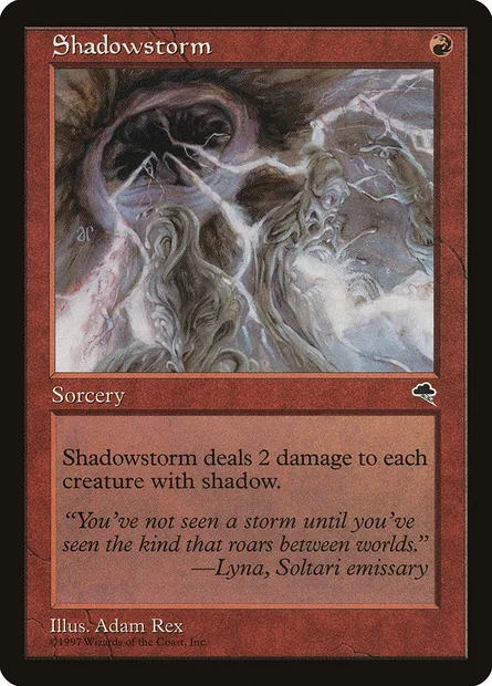 Tempête de distorsion, carte Magic TMP 202 — extension Tempête