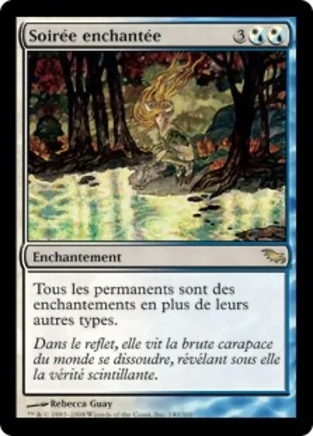Soirée enchantée, carte Magic SHM 140 — extension Sombrelande