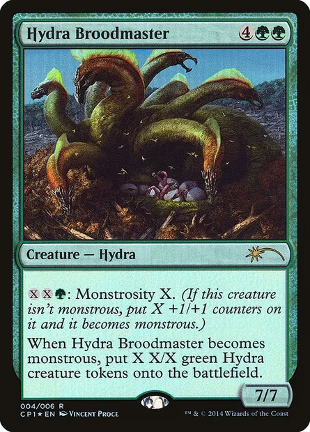Hydra Broodmaster, Magic card CP1 4 — Magic 2015 Clash Pack set
