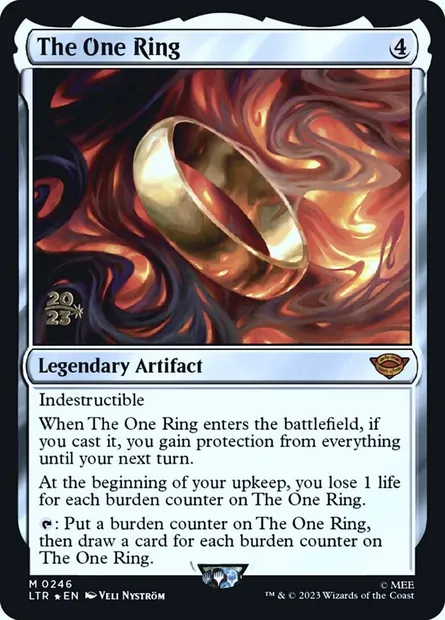 The One Ring, Magic card PLTR 246s — Tales of Middle-earth Promos set