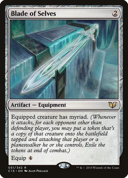 Blade of Selves, Magic card C15 51 — Commander 2015 set