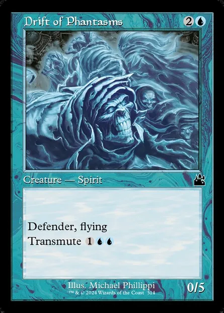 Drift of Phantasms, Magic card RVR 314 — Ravnica Remastered set