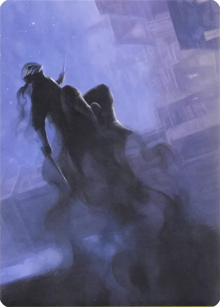 Smoke Shroud // Smoke Shroud, carte Magic AMH1 19 — extension Modern Horizons Art Series