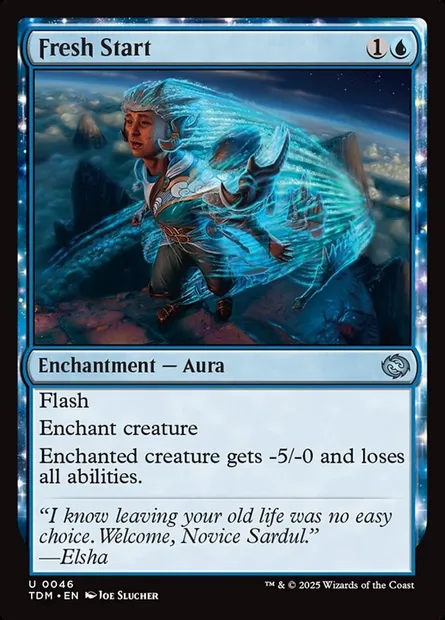 Fresh Start, Magic card TDM 46 — Tarkir: Dragonstorm set