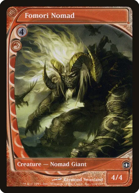 Fomori Nomad, Magic card FUT 114 — Future Sight set
