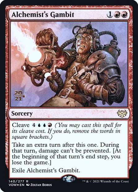 Alchemist's Gambit, Magic card PVOW 140s — Innistrad: Crimson Vow Promos set
