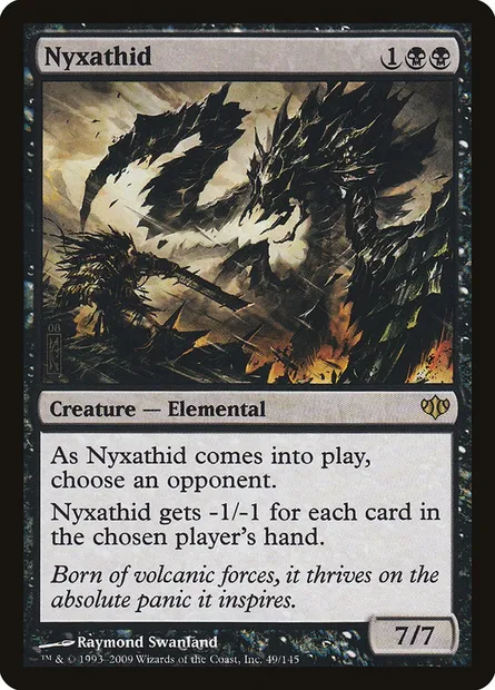 Nyxathid, Magic card CON 49 — Conflux set