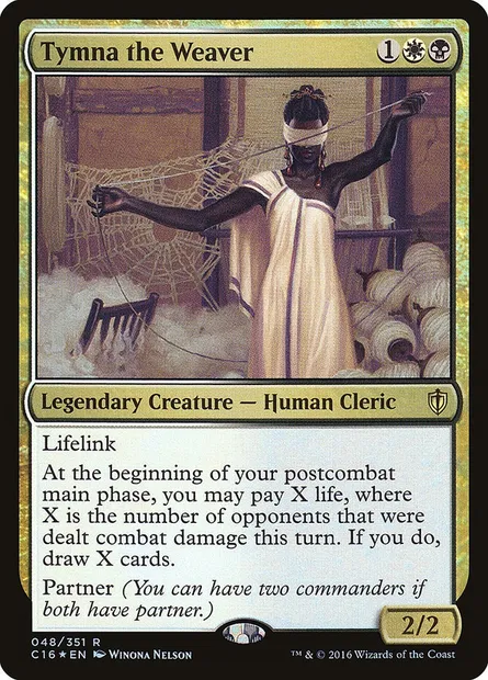 Tymna the Weaver, Magic card C16 48 — Commander 2016 set