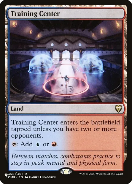 Training Center, Magic card PLST CMR-358 — The List set